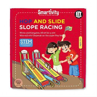 Smartivity Hop And Slide Slope Racing